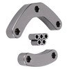 2pcs Motorcycle Engine Side Protector Frame Crash Pad Kit Fit