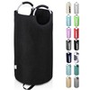 SweetMemo Large Laundry Basket Collapsible，Freestanding Clothes Hamper Bag with Handles