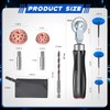 Zonon 29 Pcs Tire Repair Patch Tool Kit Including 24pcs