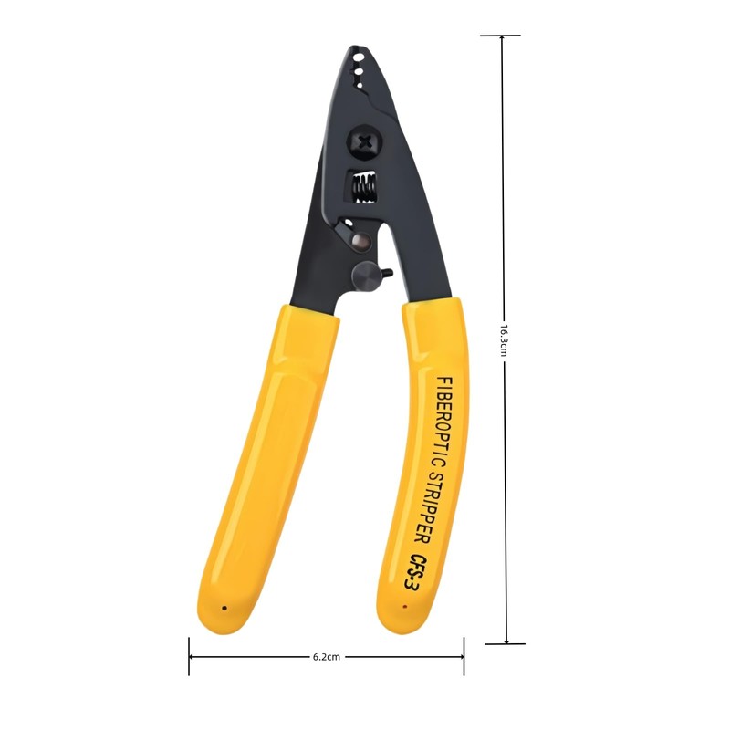 TXWTXPJ-2Pack CFS-3 Fiber Optic Stripper 3 Port Hole Fiber Optic