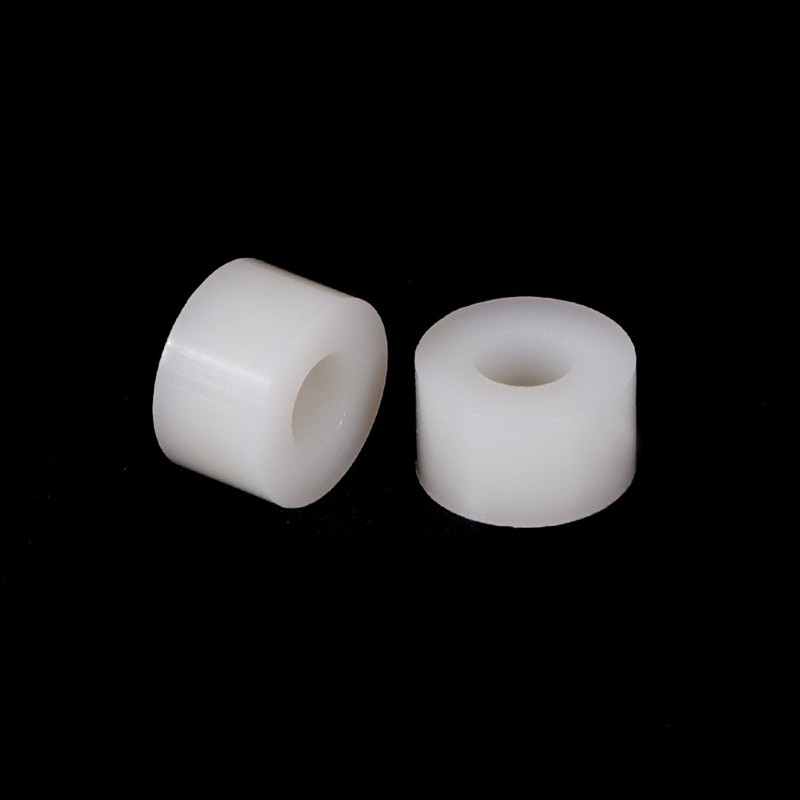 sourcing map Round Spacers Cylinder Spacers ABS Spacers 7 mm