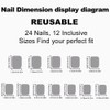 JUSTOTRY 24 Pcs Plum Solid Short False Nails Square Pattern,Glossy