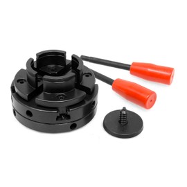 WEN LA4444 4-Inch 4-Jaw Self-Centering Chuck Set with 1-Inch x 8TPI Thread