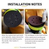 5" 8 Hole Hook&Loop Sanding Sander Pad for Ryobi RS290