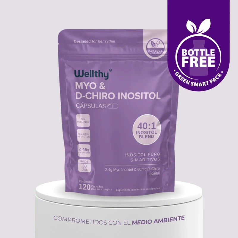 Wellthy Myo Chiro Inositol 120caps