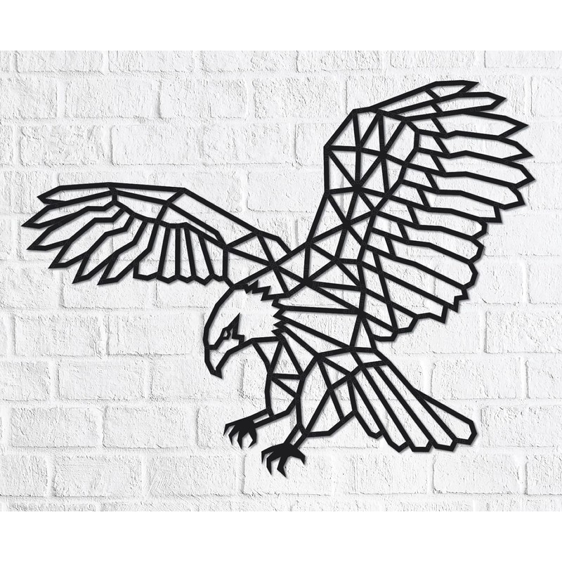EWA Eco-Wood-Art Eagle EWA EcoWoodArt Wooden Puzzles Design Polygonal Puzzle