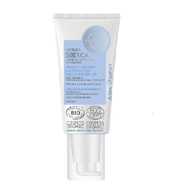 Natura Siberica Organic Certified Balancing Face Cream-Geloily & Combination Skin