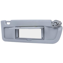 KILOAUTO Clear Gray Right Passenger Side Sun Visor Without Sunroof fit for 2006-2011 for H-onda Civic 83230-SNA-A01ZC