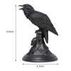 Gothic Candle Holder Resin Figurine Candlestick Stand Home Decor Accessory