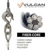 VULCAN Winch Cable - Swivel Hook and Eye - Fiber