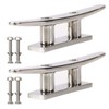 Boat Cleat Stainless Steel Marine Cleat 4 inch Dock Cleat