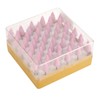 50 Pcs Grinding Bits Ceramic Triangular Cone Aluminum Oxide Grinding