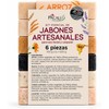 PACALLI Jabones Artesanales 6 Pack - Avena, Caléndula y Miel