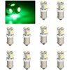 Octane Lighting (10 Green 5-Led Dash Indicator Instrument Panel Cluster