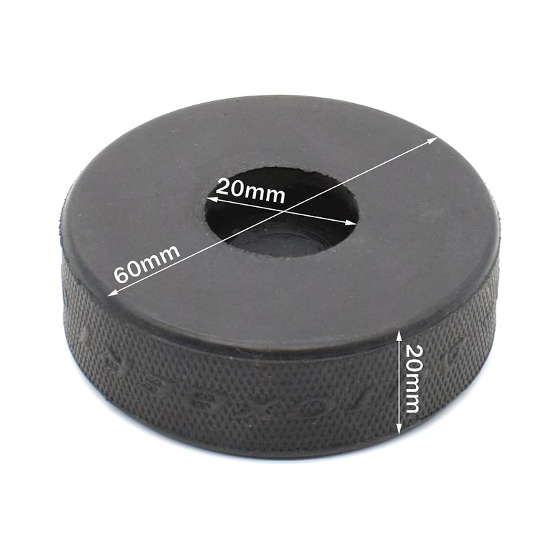 AUTOXBERT Bottle Jack Rubber Pad Non-Slip Adapter Support Block Car