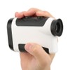Rangefinders Handheld Diastimeter Monocular Telescope High Precision 600M Black+White