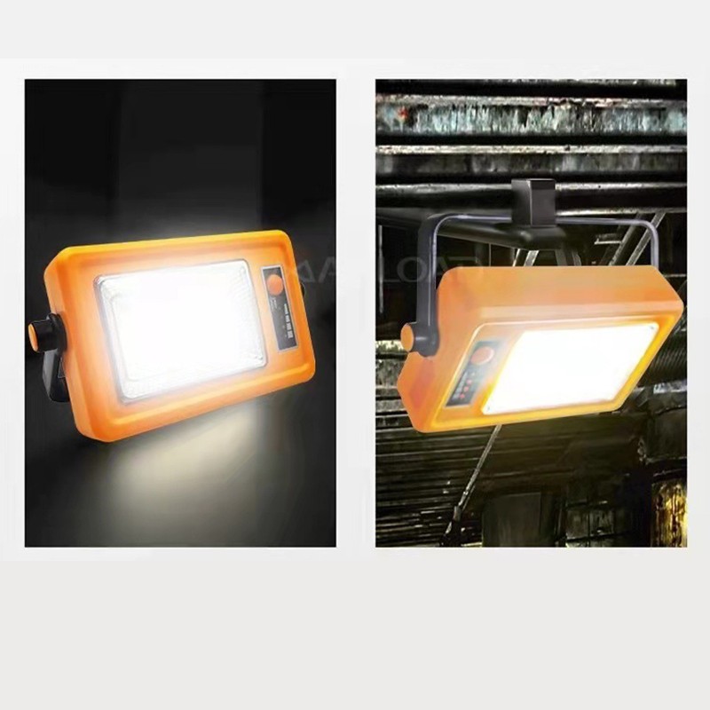 Portable Solar Lamp Lithium Battery Multifunctional Emergency Light for Outdoor