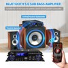 2.1 Channel Stereo Audio Amplifier,300Wx2+360W Home Audio Bluetooth 5.0 Stereo