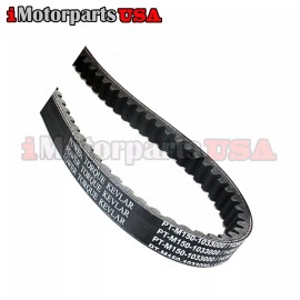 Power Torque  DRIVE BELT MADE W/ KEVLAR 513-1046 CARTER TALON 150 150CC SERIES GO KART CART