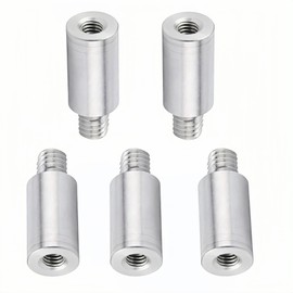 Heurofosh 838929 5 Pcs Zinc Anode Rod Set for Vo-lvo Penta D19 D21 D27 D29 D30 Aluminium Anode Replaces 804107 800476 Sierra 18-6001