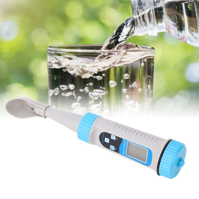 Water Quality Tester Bluetooth 5 in 1 EC TDS SALT