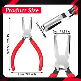 Leriton Pinewood Car Axle Pliers Derby Car Axle Pliers Kit Flat Head Top Cutting Pliers Pine Axle Extraction Pliers Tool Metal Sharp Card Slot Essentials for Car Derby Racing Nails