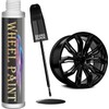 cocomfix Gloss Black Rim Touch Up Paint, Wheel Scratch Repair,