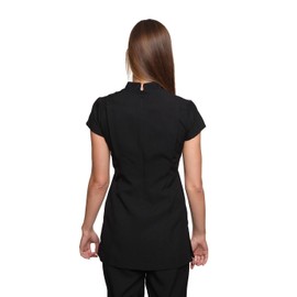 Mirabella Health & Beauty Women's Venus Beauty Tunic Uniform, 18, Black