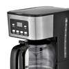 Brentwood Appliances BTWTS222BK 12-Cup Digital Coffee Maker, One Size, Black