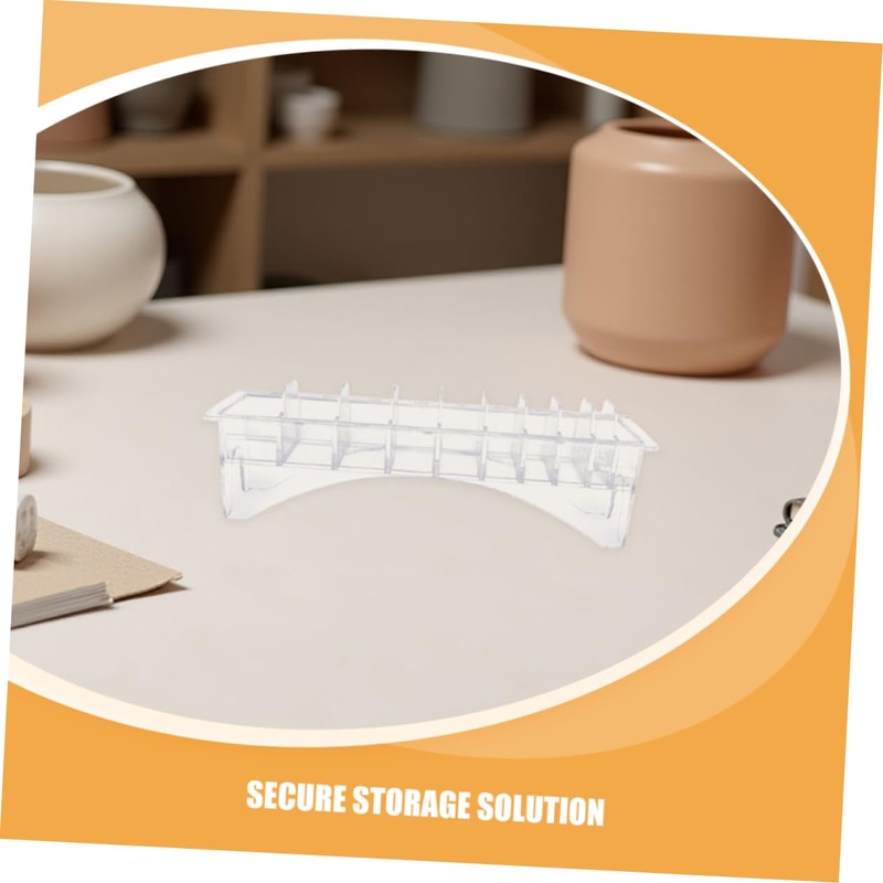 Baluue 2pcs Hair Tool Organizer Storage Box for Clipper Guards