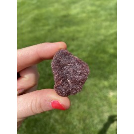 Raw Red Aventurine Crystal, Natural Red Aventurine from South Africa - 1" to 1.5"