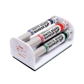Pentel Maxiflo Liquid Ink Drywipe Marker Eraser Set