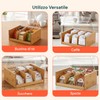 Avilia Organizer Bambù 6 Scomparti Porta Tisane e Capsule Caffè