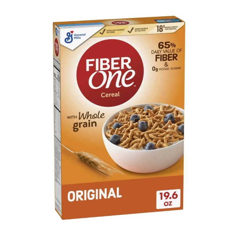Fiber One Cereal, Original Bran, High Fiber Cereal Made with