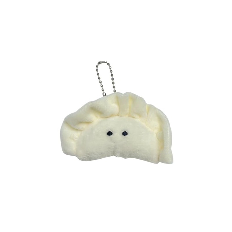 88flix Dumpling Strap Plush Keychain Keychain Gyoza Dumpling Charm Pendant