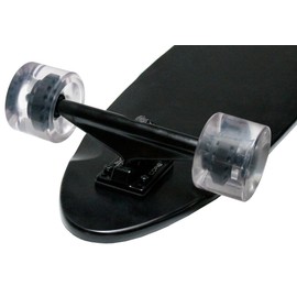 Moose Longboard 9 x 47.75 Black Complete 76mm Wheels Black Trucks