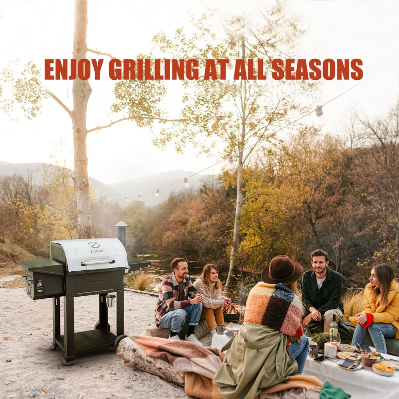 Z GRILLS Thermal Insulation Blanket Fire-Resistant 3-Layer Construction for Enhanced