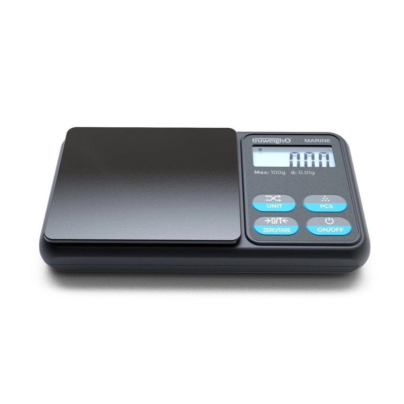 Truweigh Digital Waterproof Kitchen Food Scale for Cooking - 100g