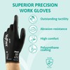 Ansell HyFlex 48-101 Thin Work Gloves, Stretch Fit Nylon Liner