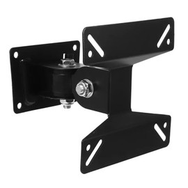 VELORE - Soporte para monitor de televisión, montaje en la pared, soporte ajustable para computadora para esquinas giratorias de visualización plana  