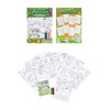 HENBRANDT Single Dinosaur Colouring Set with 8 Sheets and 6