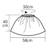 Artec Soft Satin Skirt, Light Blue, 18273 Costume, Cosplay, Recitals,