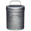 KitchenCraft Industrial Kitchen Vintage-Style Metal Sugar Container, 1 L (1.75