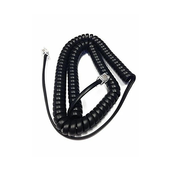 Comdial NEW 12 Foot Black Handset Cord Comdial Executech, Executech