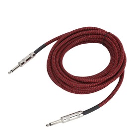 JORINDO 6.35mm Guitar Cable Low Noise Musical Instrument Amp Cord 1/4in 6m / 19.7ftJD6205