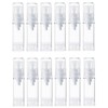 12 Pcs 5ml Mini Clear Airless Pump Bottles Portable Travel