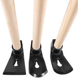 Adze Woodworking Tool Set Wood Carving Bowl Adze - Straight Adze, Big Curve Adze, Small Curve Adze for Log Carving Hand Adze Curved Bowl Adze