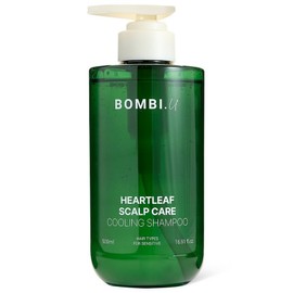 Bombiyu Houttuynia cordata tea tree mildly acidic seborrheic sensitive scalp soothing shampoo, 1 unit, 500ml / 봄비유 어성초 티트리 약산성 지루성 민감성 두피진정 샴푸, 1개, 500ml