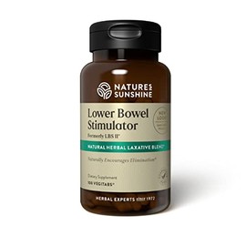 Nature's Sunshine Lower Bowel Stimulator - Helps Relieve Constipation - Cleanse & Detox Your Colon with Natural Herbal Ingredients - 25 Servings - 100