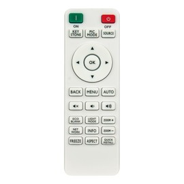 AULCMEET RCE016 Replacement Remote Control Compatible with BenQ Projectors LX730 LX730D LH930D 5J.J3W06.001 5J.J3W06.001 LX710 LU930 LU930D LH930 LX710D LU710 LU710 LU711 0D